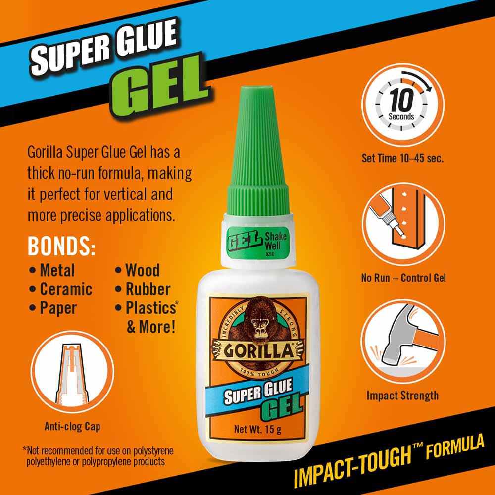 Gorilla Super Glue Gel