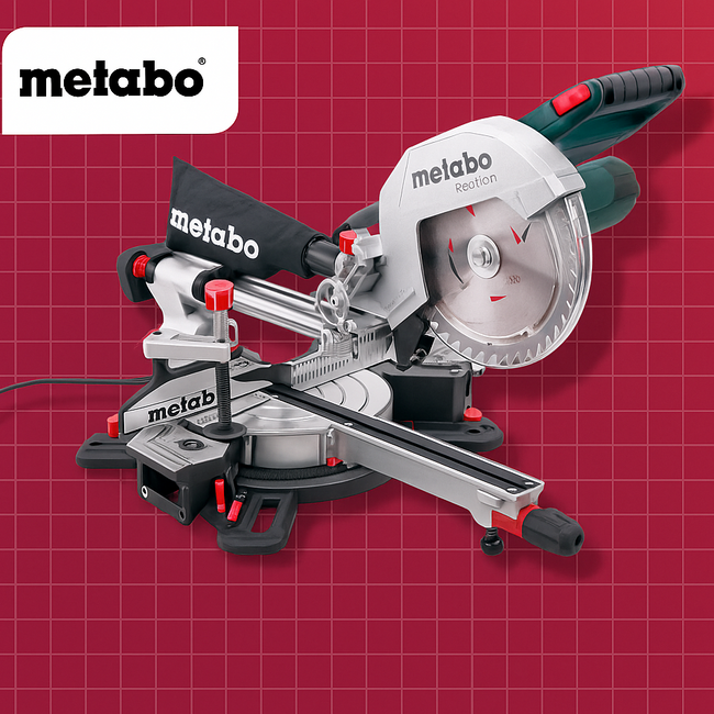 Metabo KGS216M 216mm Sliding Mitre Saw - 220v