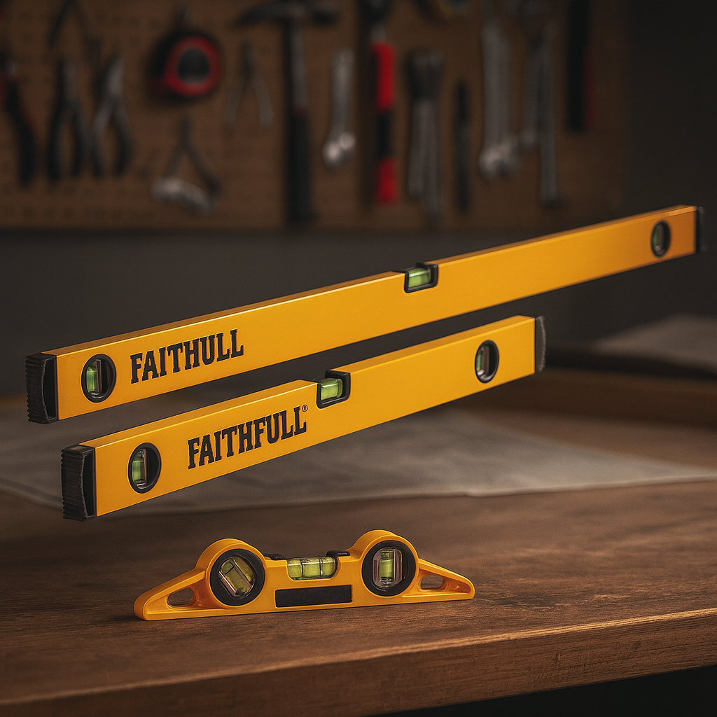 Faithfull 3pc Level Set 120cm 60cm 24cm & Torpedo