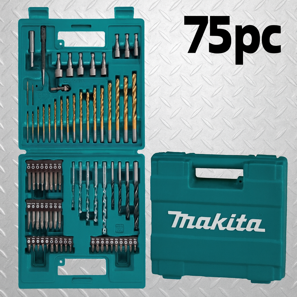 Makita Drill and Screw Bit Set - 75pc