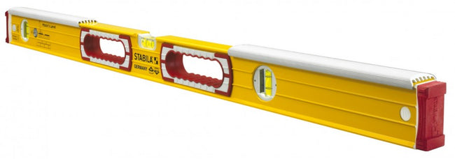 STABILA 196-2-K Masons Spirit Level 3 Vial - 4ft (122cm)