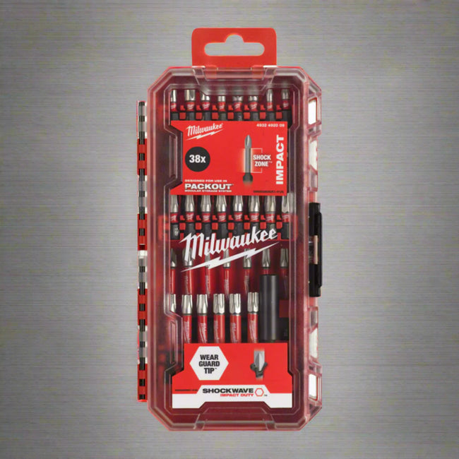 Milwaukee Shockwave™ Impact Duty Bit Set – 38 Piece