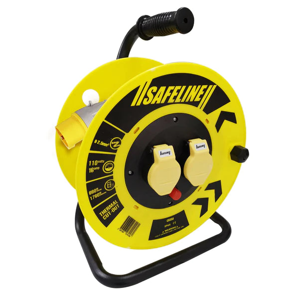 Safeline 25m 110V Cable Reel