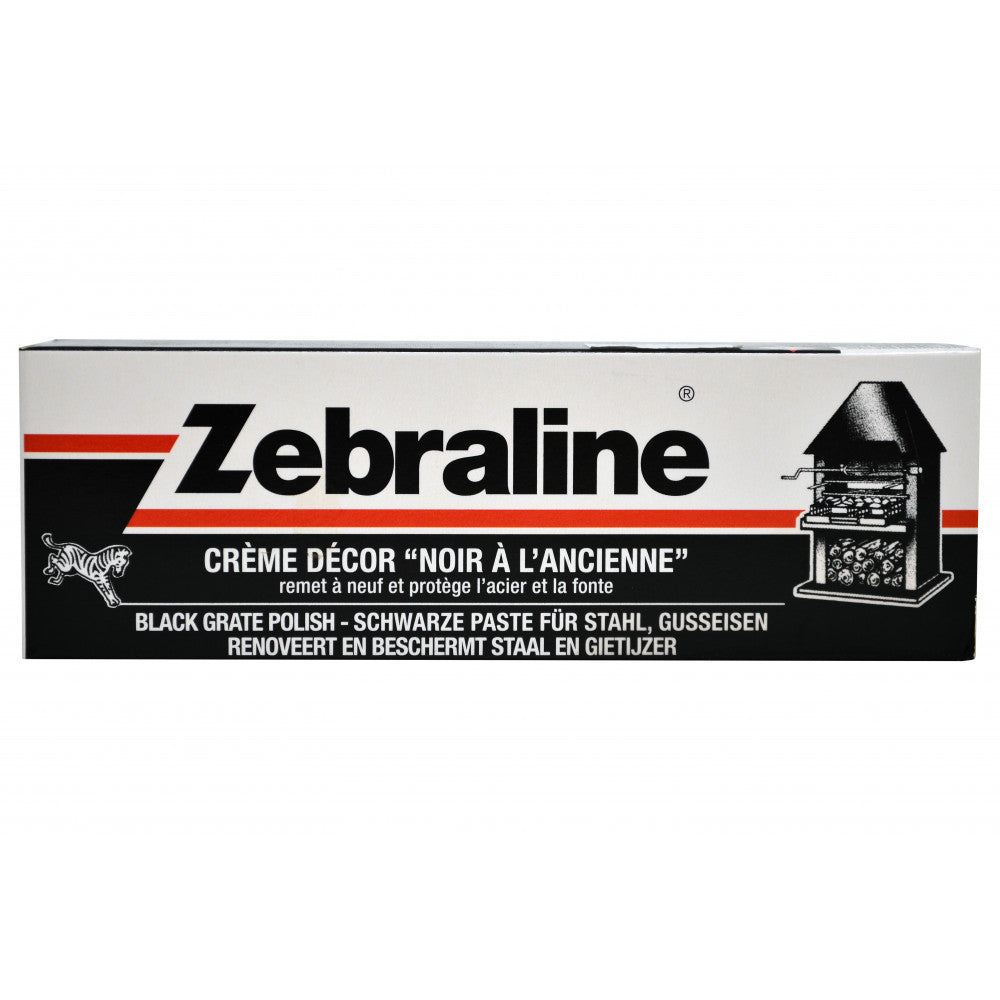 Zebraline Black Grate Polish - 100g