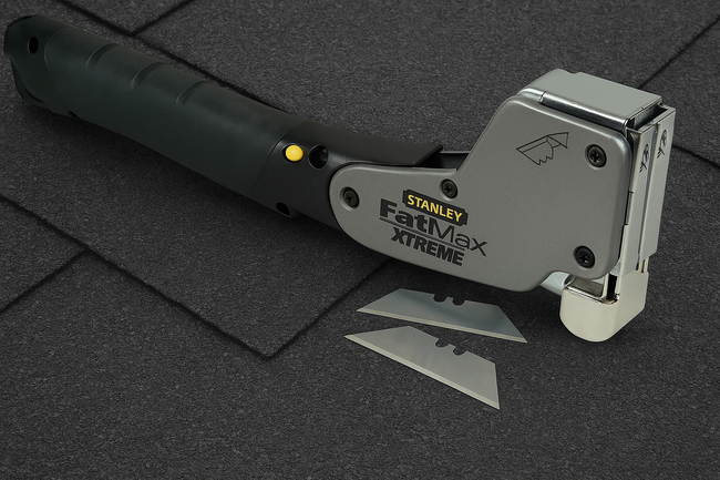 STANLEY FATMAX® XTREME HAMMER TACKER with KNIFE BLADE