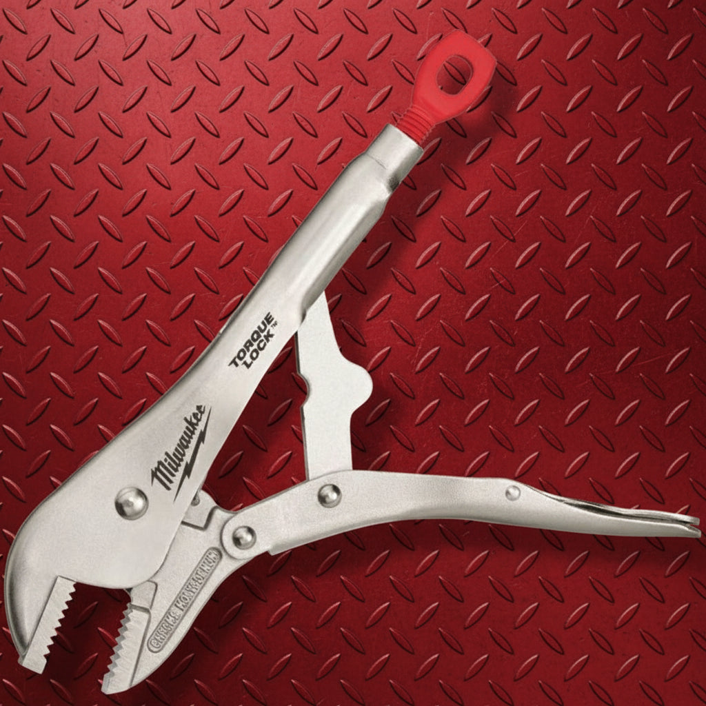 MILWAUKEE 10" STRAIGHT JAW LOCKING PLIERS VICE GRIPS