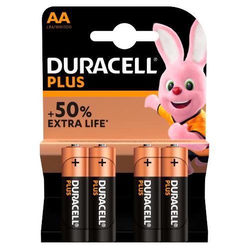 Duracell AA Plus - 4pc