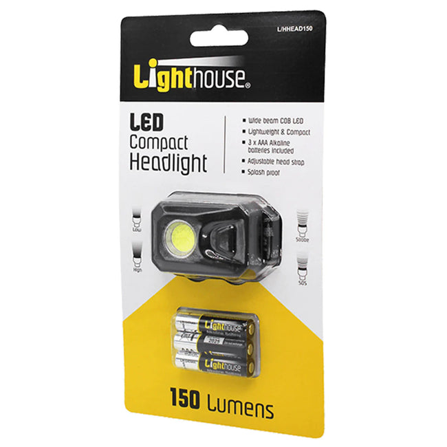 Compact LED Headlight 150 lumens
