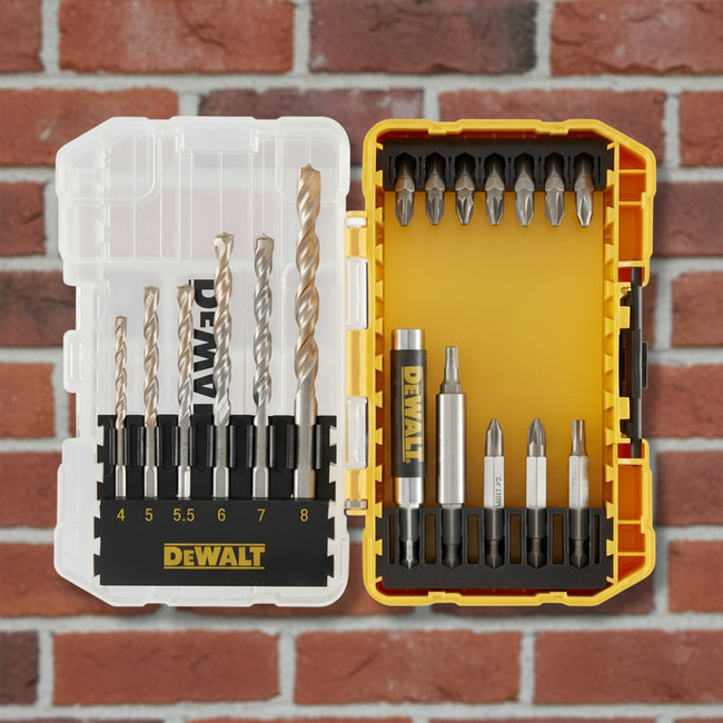 Dewalt Extreme Masonry Drill Drive Set- 19 Piece