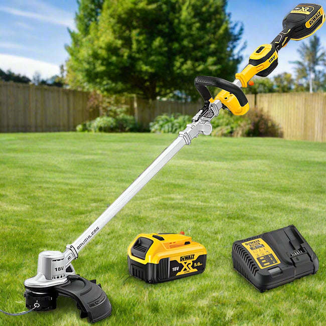 DEWALT DCMST561P1-GB 18V XR Strimmer - 1 X 5.0Ah