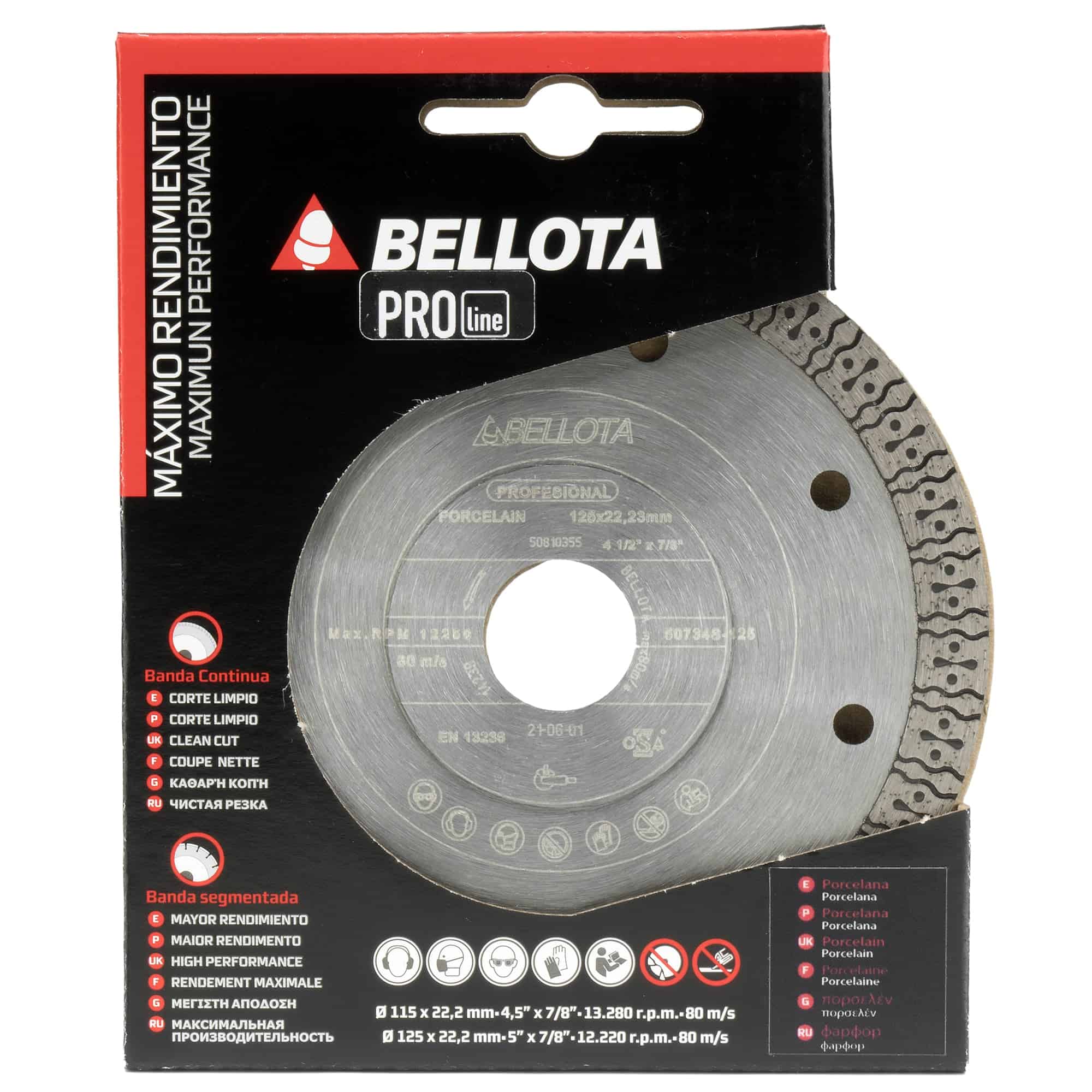 FINE PORCELAIN DIAMOND DISC 4.5"