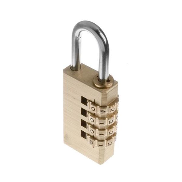 Brass Combination Padlock 30mm