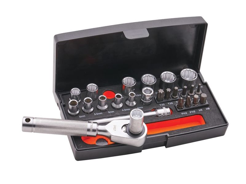 Bahco Special Edition 1/4" Socket Set