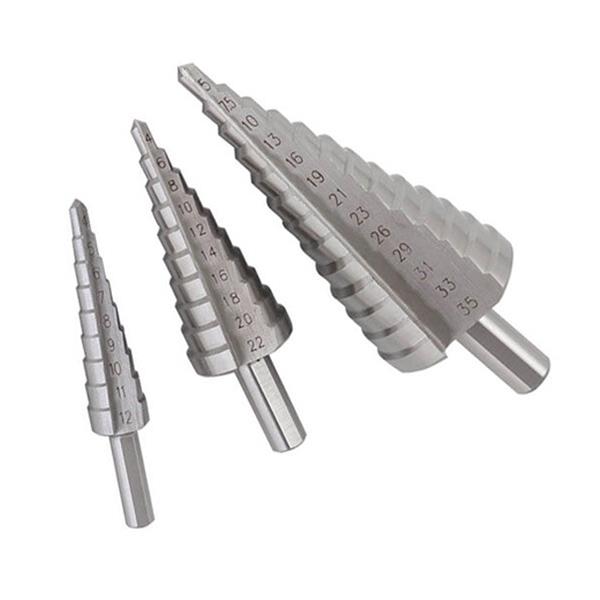 Dargan Step Drill Bit Set - 3pc