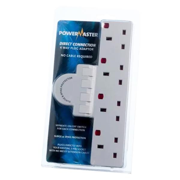 Powermaster 4way plug adapter