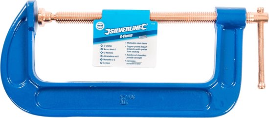 Silverline G-Clamp 8 inch (200mm) - O'Tooles Tools