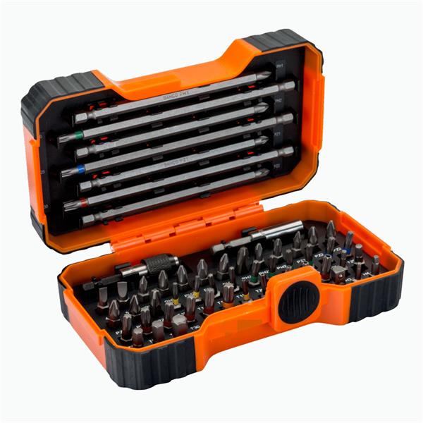 Bahco Color coded Bit Set - 54pc