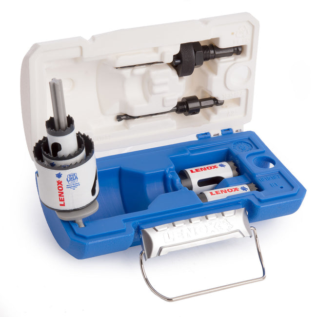 Lenox® SPEED SLOT® Contractor's Hole Saw Kit - 7pc