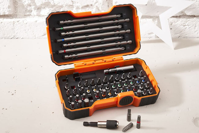 Bahco Color coded Bit Set - 54pc