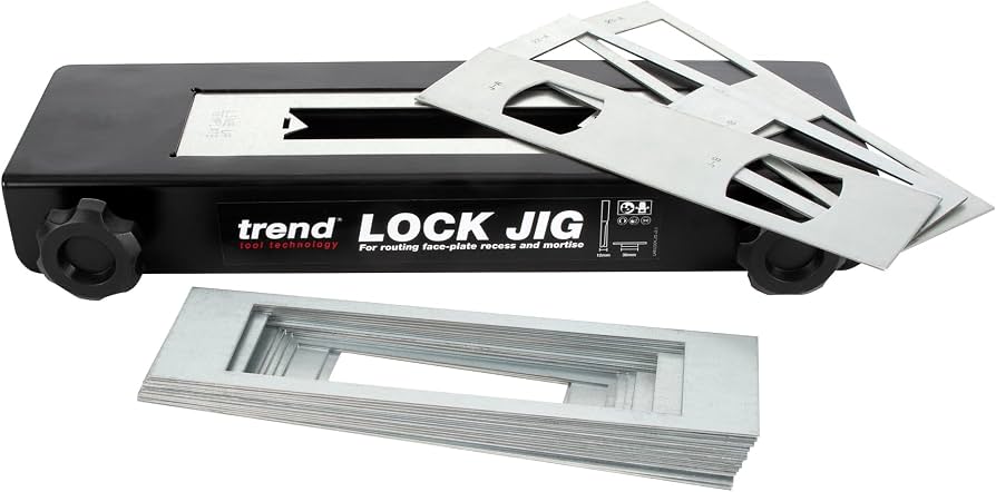 Trend Professional Lock Jig Bundle – Includes Corner Chisel & Professional Router Cutter