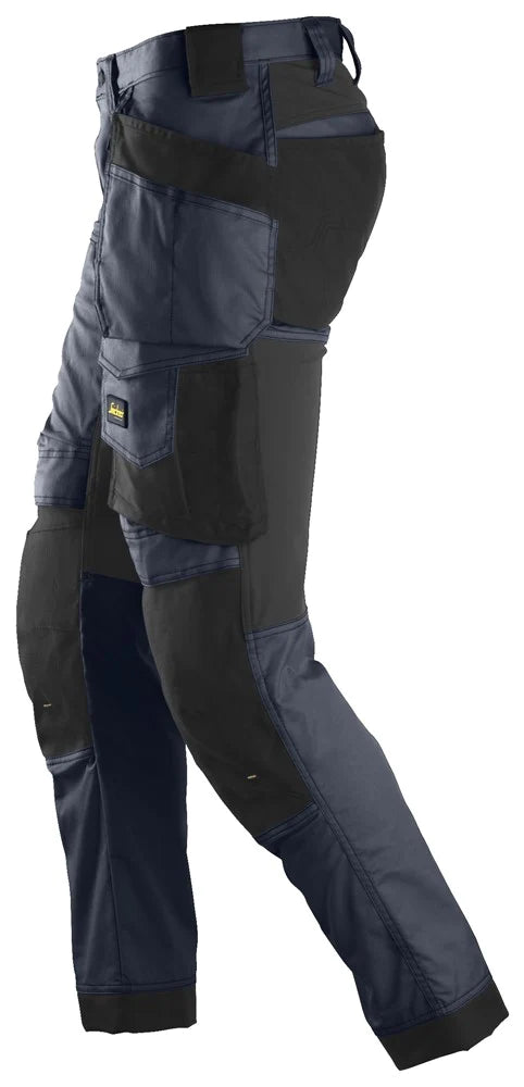 Snickers Slim stretch trouser 6241 - Navy/Black