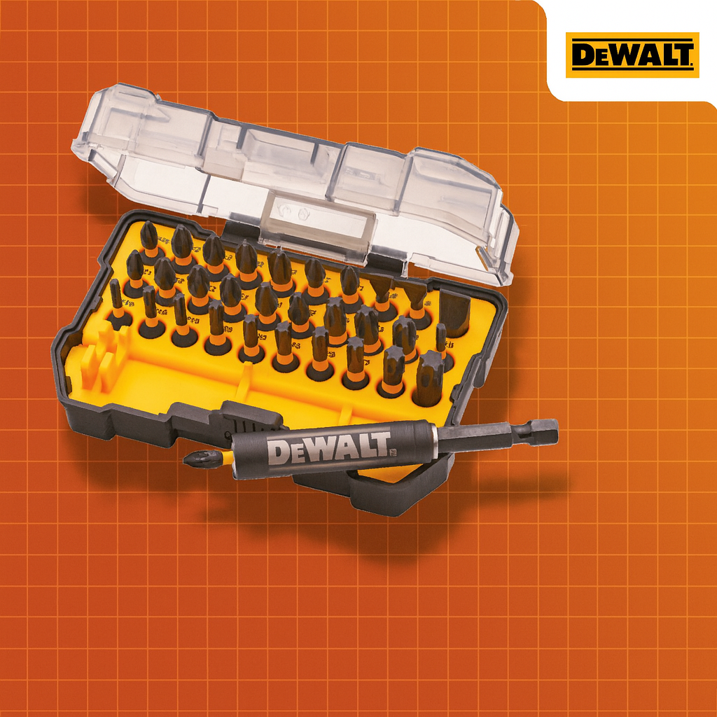 DeWALT FlexTorq Impact Bit Set - 32pc