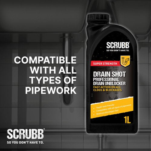 Drain Shot Drain unblocker 1L - O'Tooles Tools