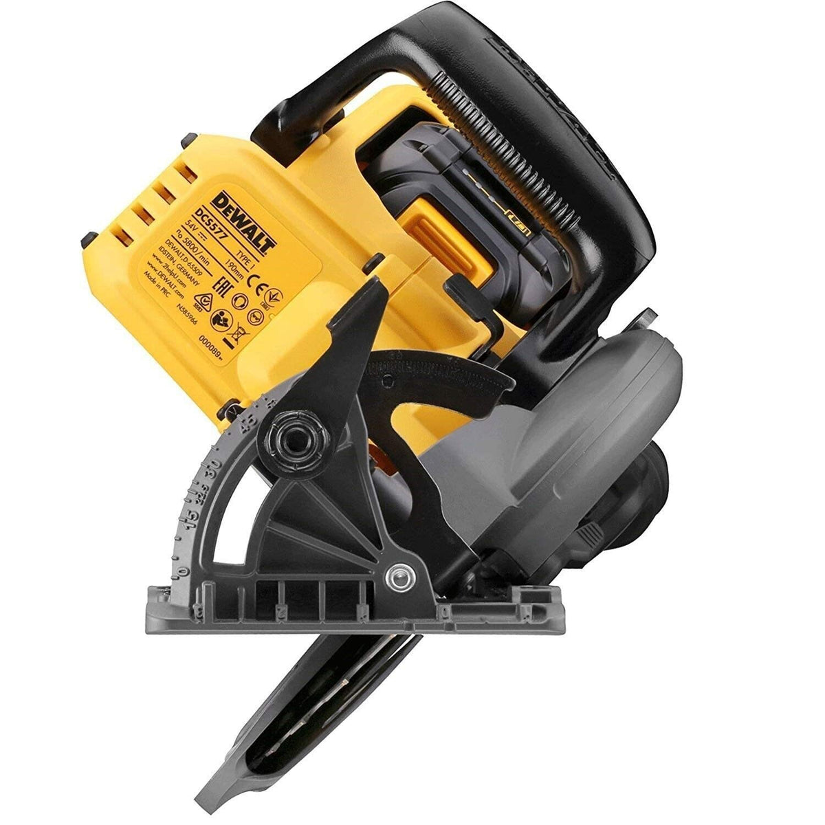 FLEXVOLT® High Torque Circular Saw 190mm 54V - Bare Unit