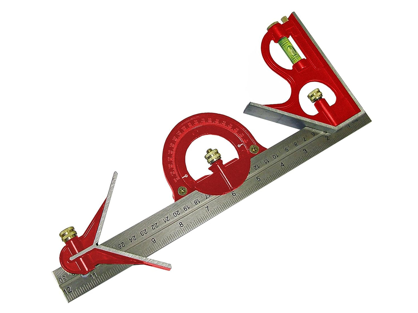 Faithfull Combination Square Set 300mm (12in)