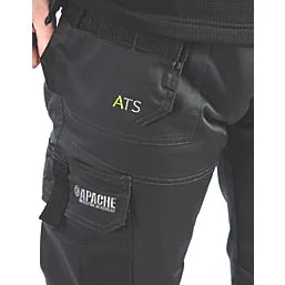 Apache ATS 3D Stretch Trade Work Trousers Grey