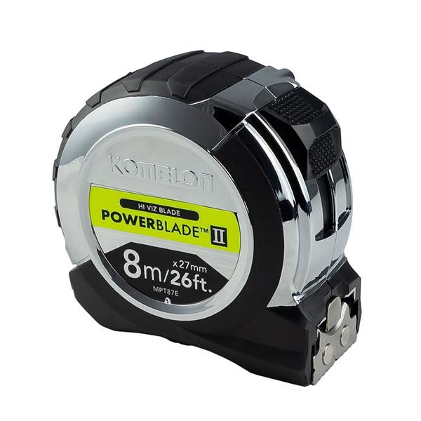 Komelon PowerBlade HI Viz Tape 8m/26ft