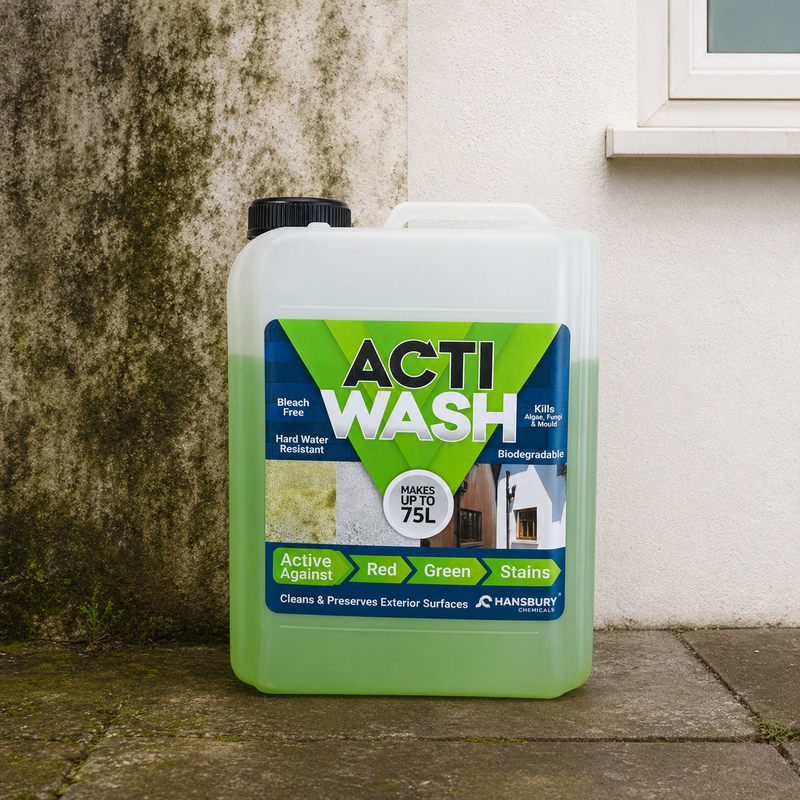 Actiwash Domestic: Powerful Outdoor Biocide 5L - O'Tooles Tools