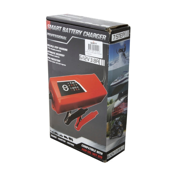 Energy Flo Pro Smart Battery Charger 6/12V 3.8A