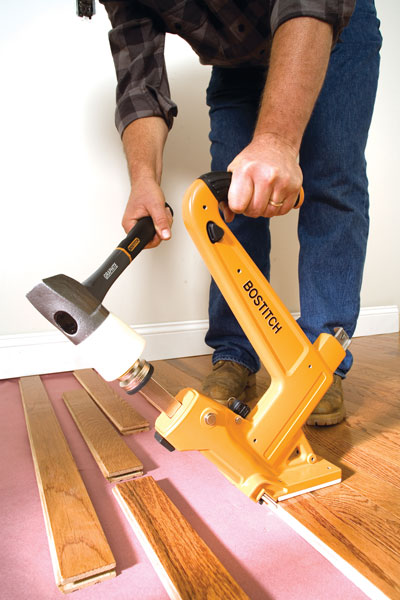 Bostitch MFN-201 Manual Hardwood Flooring Cleat Nailer
