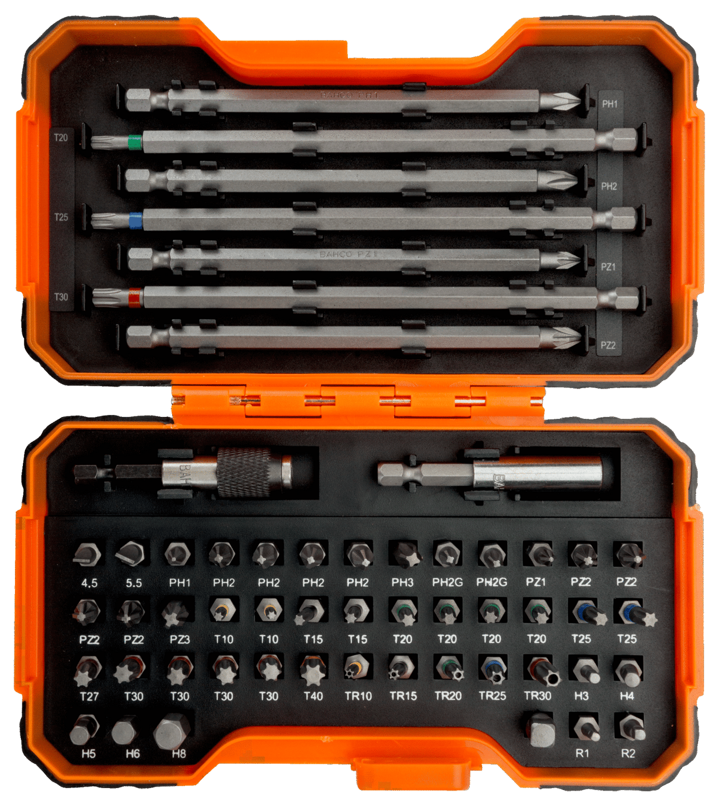 Bahco Color coded Bit Set - 54pc