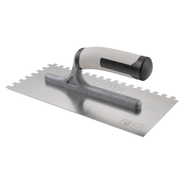 Bellota Bimaterial Square Notched Trowel - various teeth sizes