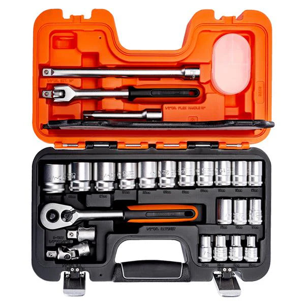 Bahco 1/2in Drive Socket Set - 24pc - O'Tooles Tools