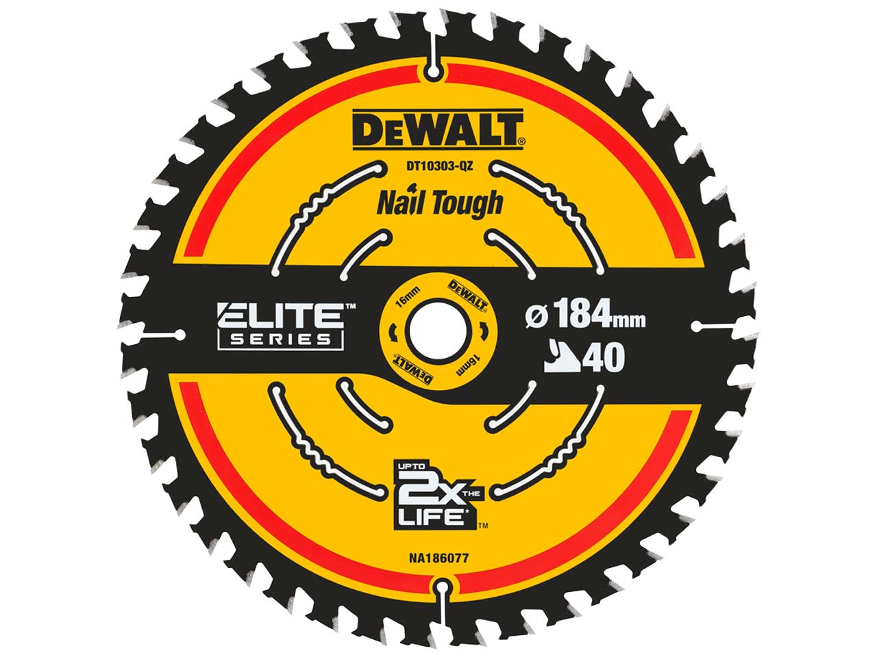 Extreme Framing Circular Saw Blade 184 x 16mm x 40T