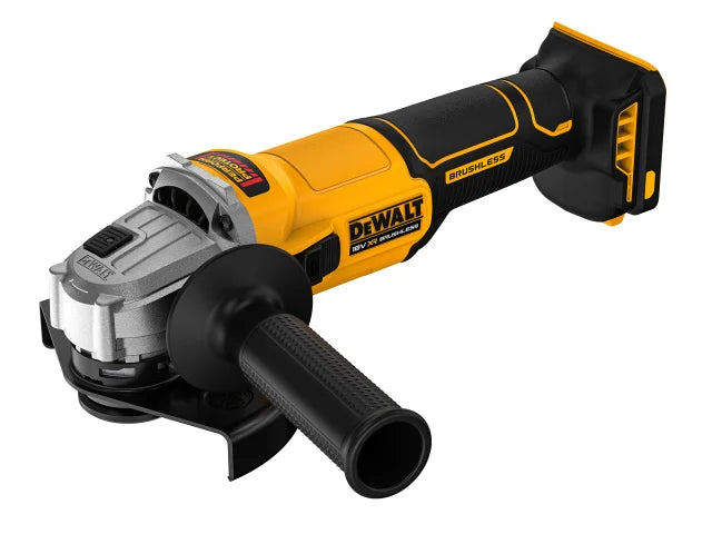 DeWalt DCG407N XR 18V Brushless Angle Grinder – Bare Unit