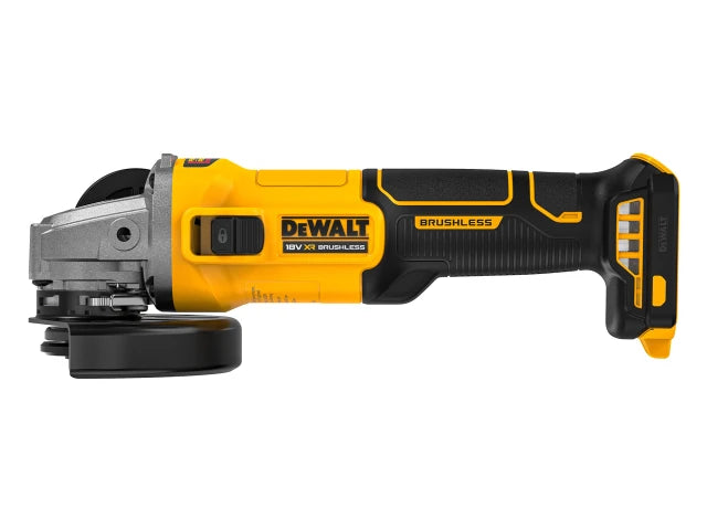 DeWalt DCG407N XR 18V Brushless Angle Grinder – Bare Unit - O'Tooles Tools