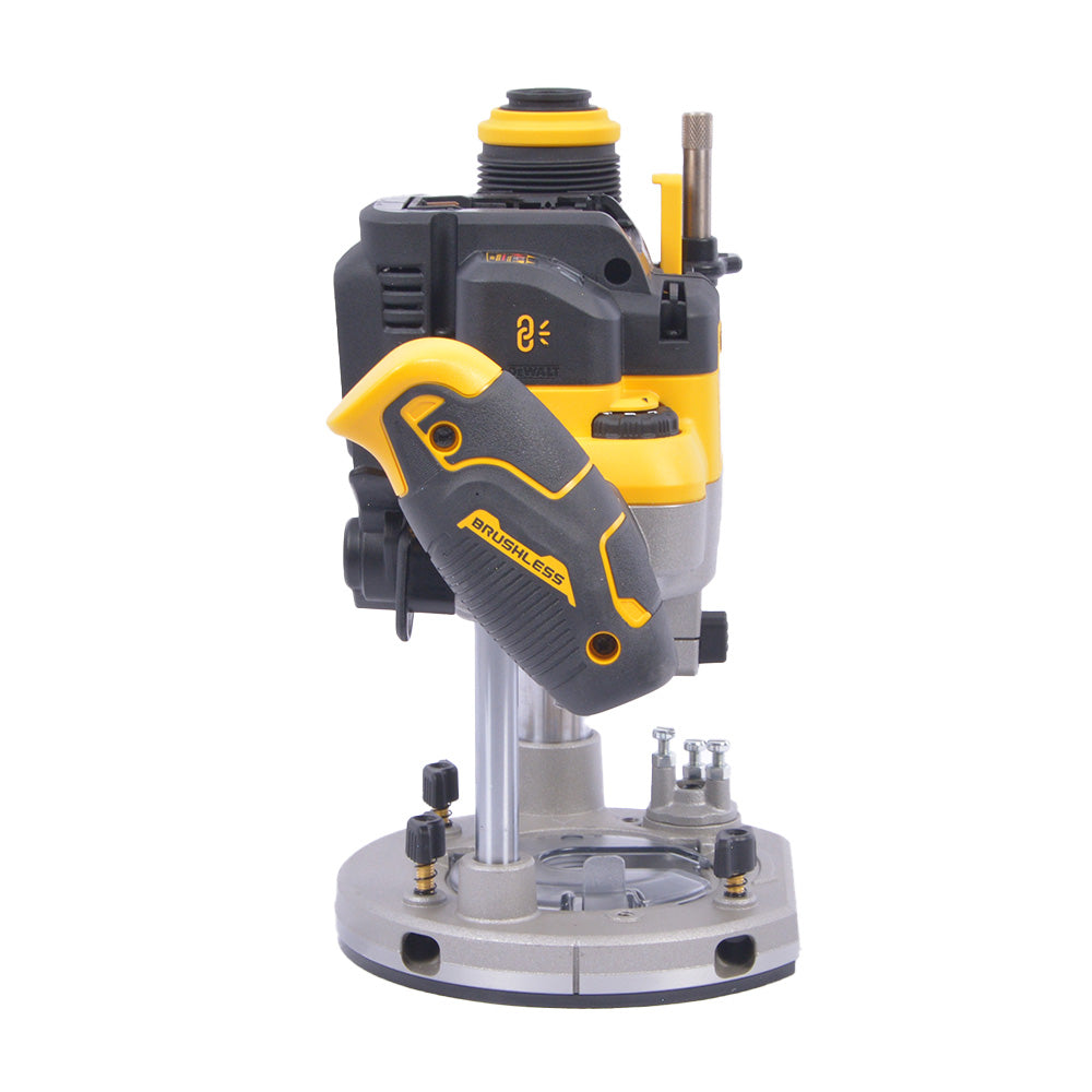 DeWalt 18V XR  1/4" & 1/2" Plunge Router with 2x 5.0Ah PowerStack Batteries - DCW620H2