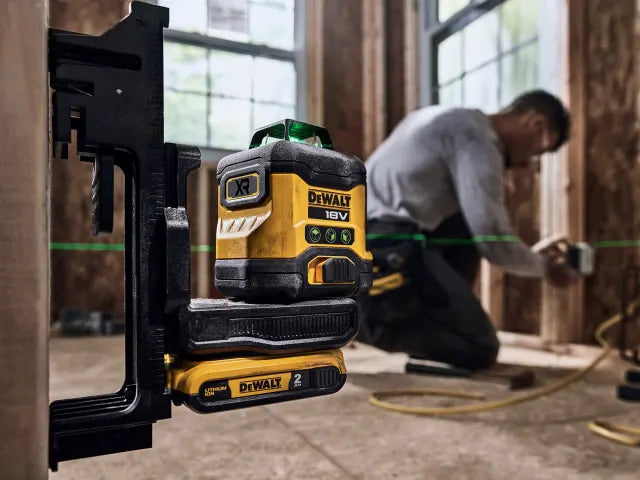Dewalt 3 x 360° Multi Line Laser 18V 1 x 2.0Ah Li-ion - DCLE34031
