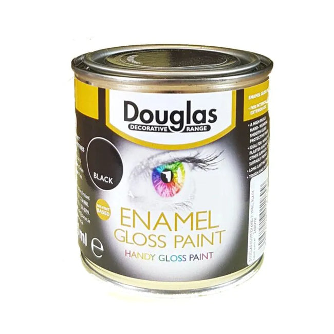 Black Enamel Gloss Paint - 2 sizes