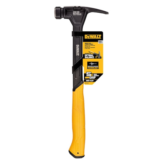 DEWALT Smooth Face Framing Hammer 22oz