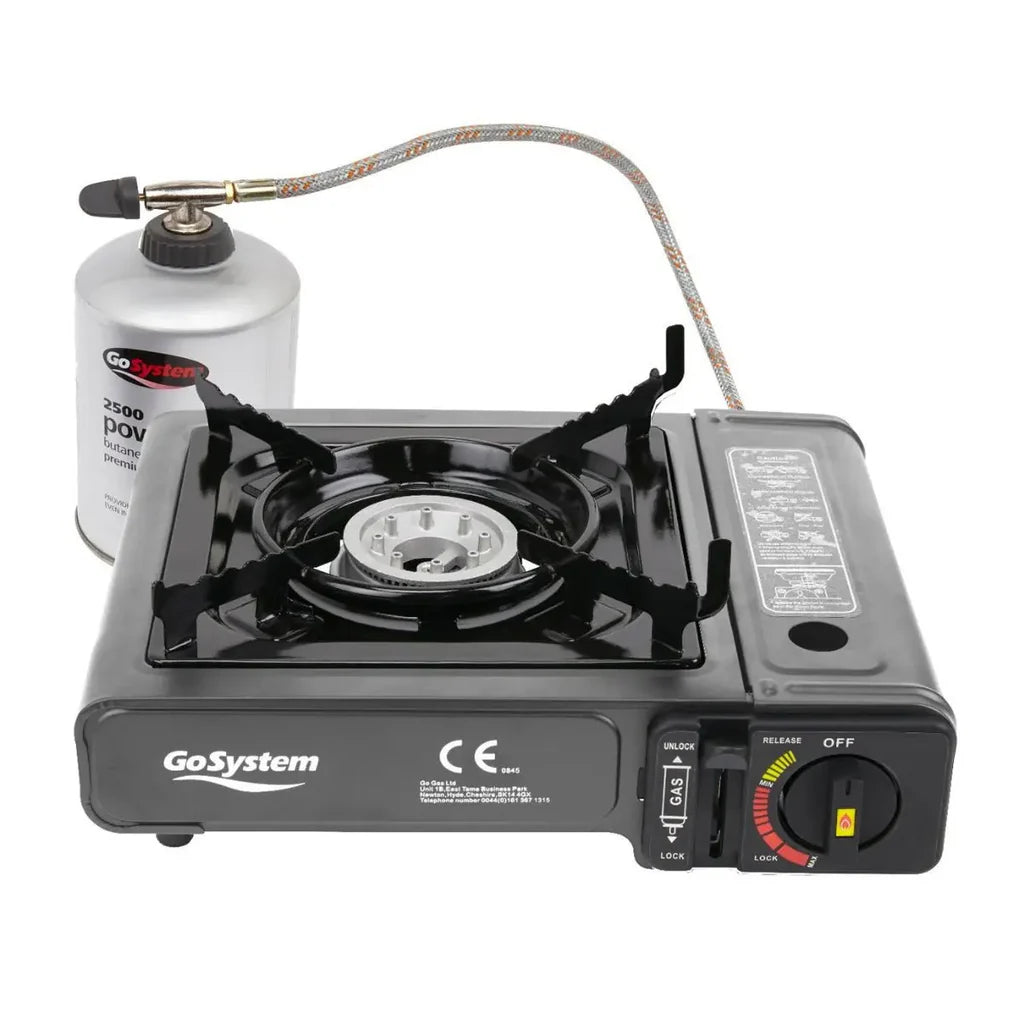 oSystem Dynasty II Multi-Fuel Portable Stove – Single Burner Camping Cooker