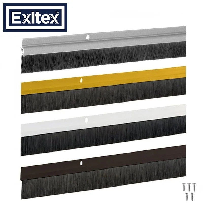 Exitex Brush Strip 914mm - white or gold