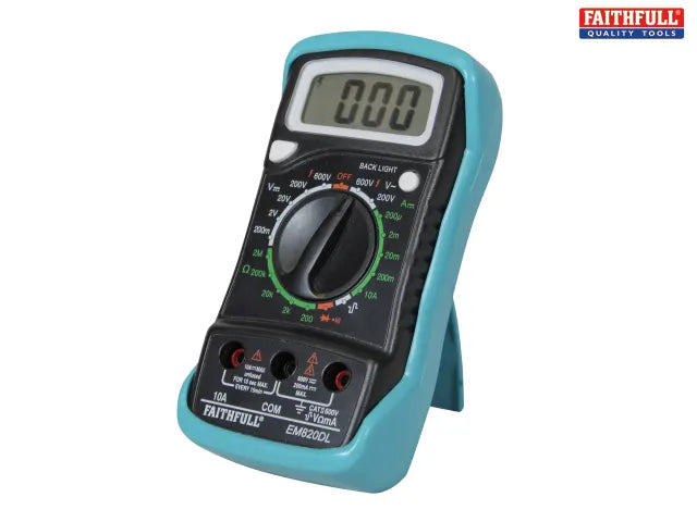 Faithfull Multimeter LCD Display