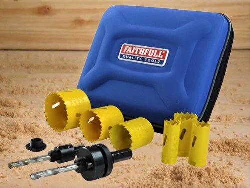 Professional Holesaw Kit - 9pc