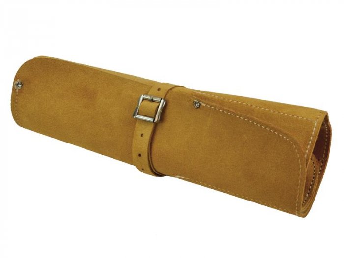 Faithfull Leather Chisel Roll 8 Pocket