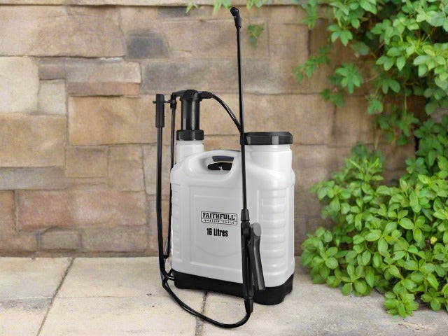 Faithfull FAISPRAY16 Pressure Sprayer Knapsack 16 Litre